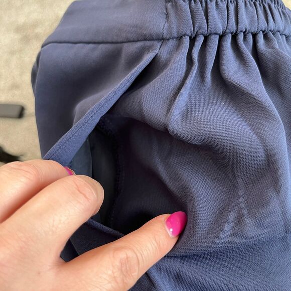 J Crew Jamie Pants Casual Ankle Navy Blue Slack Pants Size 2 #511 - Picture 10 of 12